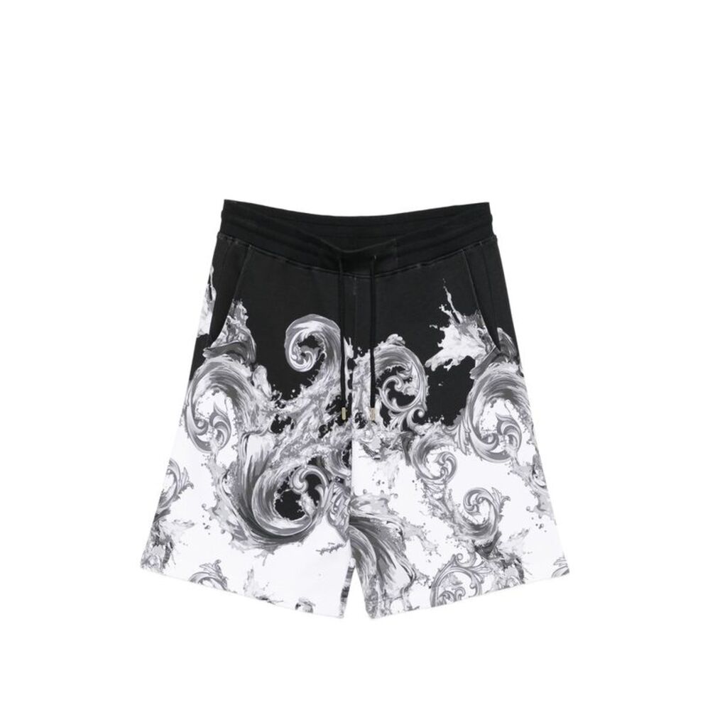 Versace Jeans Couture Black Shorts - Track & Running Shorts Men